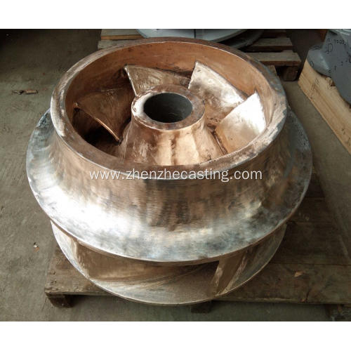 casting bronze pump impeller